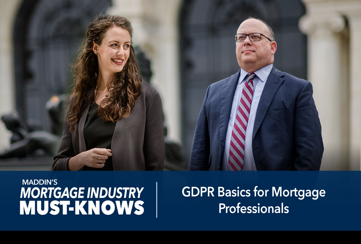 GDPR Basics for Mortgage Professionals
