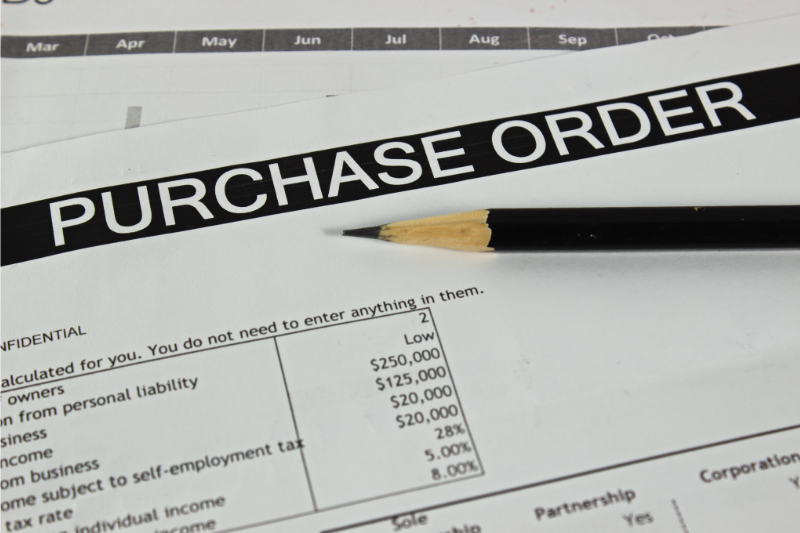 MSSC Blanket Purchase Order (Demo)