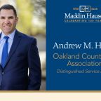 Andrew Harris - Oakland Cty Bar recognition - Blog (Demo)