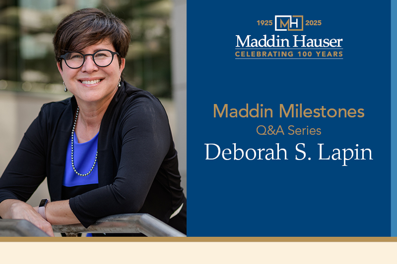 Maddin Milestones - Deb Lapin - blog (Demo)