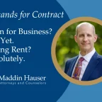 Featured image for video entitled "Open for Business? Not Yet. Paying Rent? Absolutely."