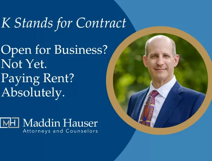 Featured image for video entitled "Open for Business? Not Yet. Paying Rent? Absolutely."